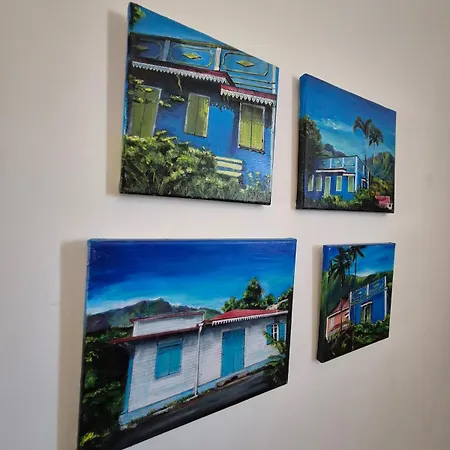 بيت للعطل Maison L'atelier Creole Avec Jardin Et Terrasse Couverte *